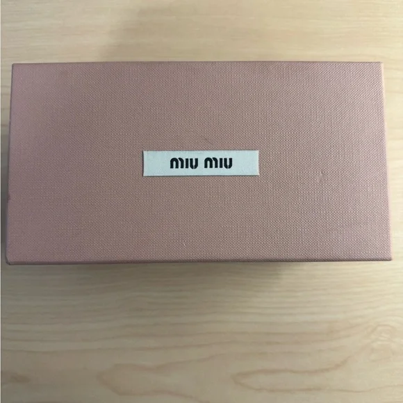 Miu Miu Black and Pink Sunglasses Cat-Eye Style - Picture 2 of 7